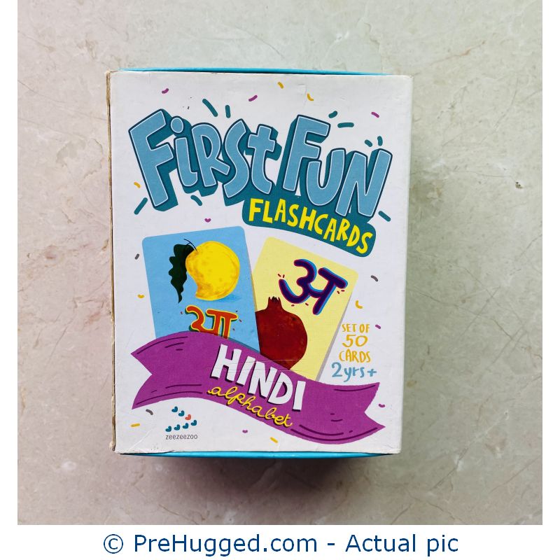 Hindi Alphabet First Fun Flashcards