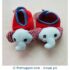 3-6 months Elephant Booties