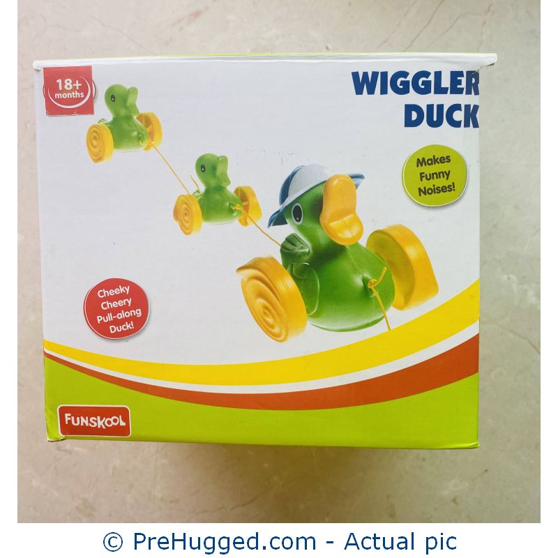 Funskool – Wiggler Duck , Pull along toy