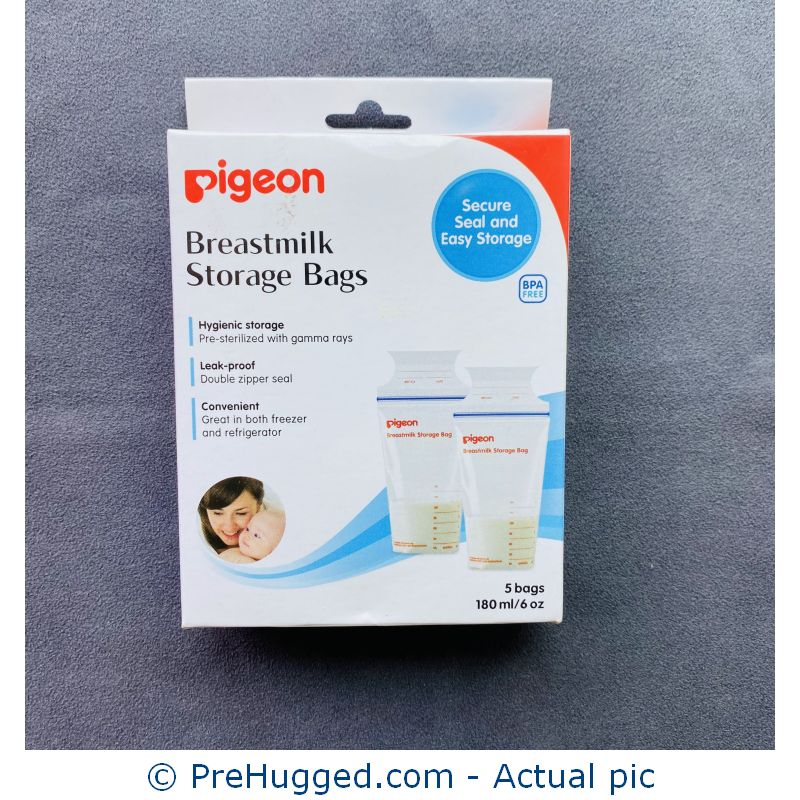Unused Pigeon Breast Milk Storage Bag Pack Of 5 – 180 ml