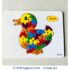 Colourful Learning Educational Puzzle Board - Duck