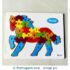 Colourful Learning Educational Puzzle Board - Horse