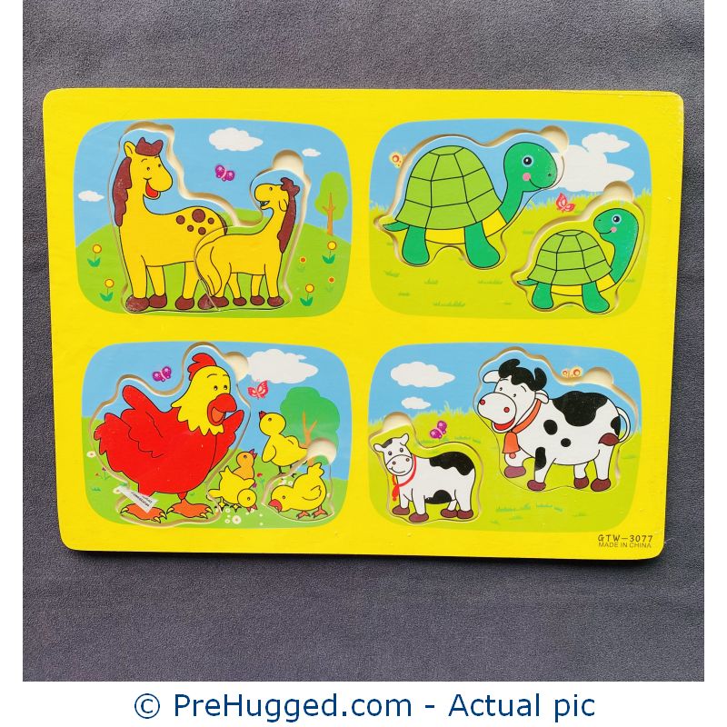 Puzzle Board – Animal and their Babies