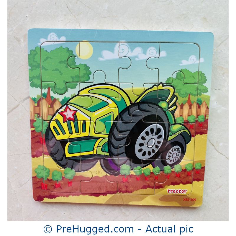 20 Pieces Wooden Jigsaw Puzzle – Tractor