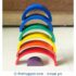 New Wooden Rainbow Stacker Nesting Blocks – 27x12x4 cms