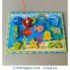 Wooden Magnetic Chunky Puzzle - Sea Creatures