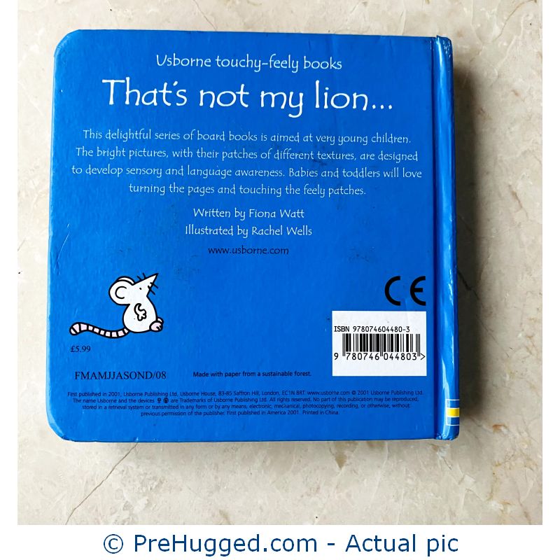 That’s not my lion Book 6