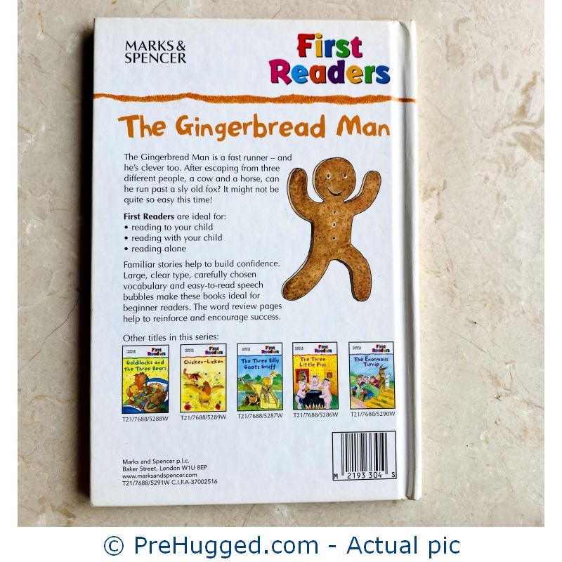 The Gingerbread Man Hardcover book 3