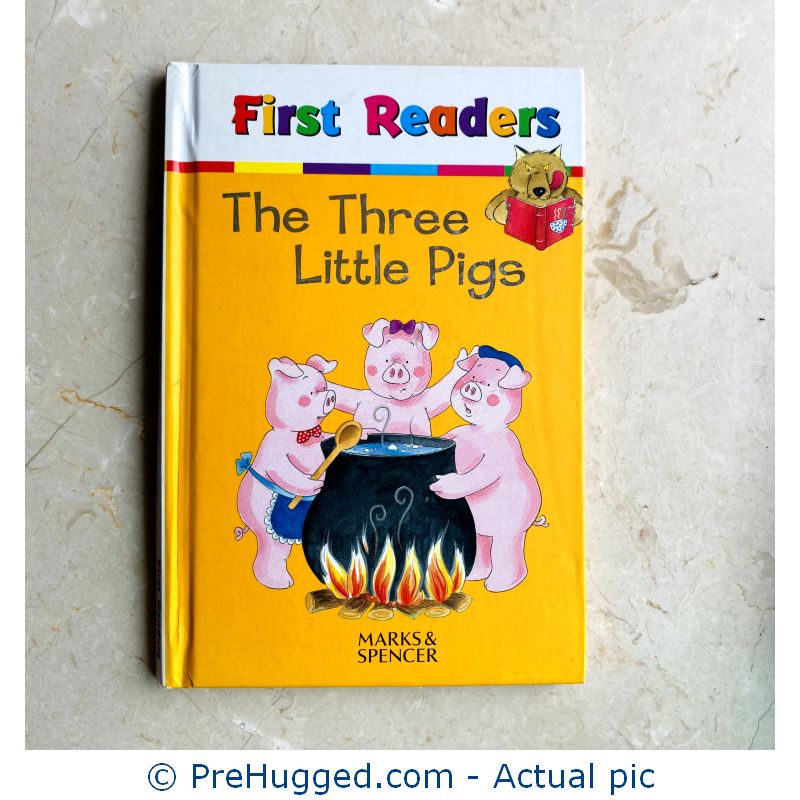 First Readers – The Three Little Pigs Hardcover book