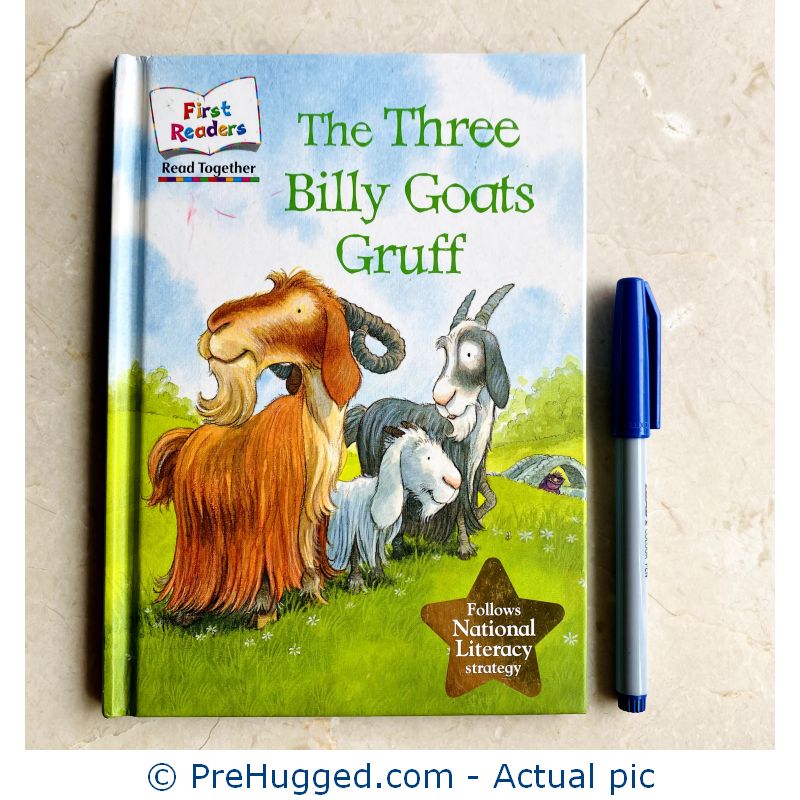 Three Billy Goats Gruff Hardcover book 4