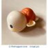 Tortoise bath toy - New - Orange Colour