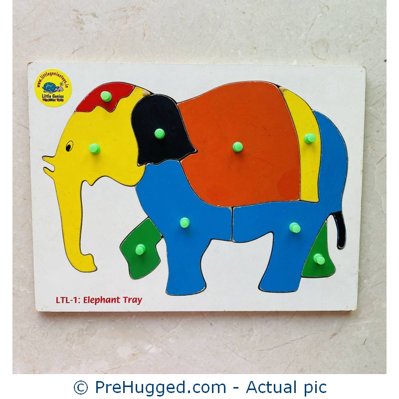 Elephant Peg Puzzle