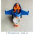 Transformer Robot Plane - Blue