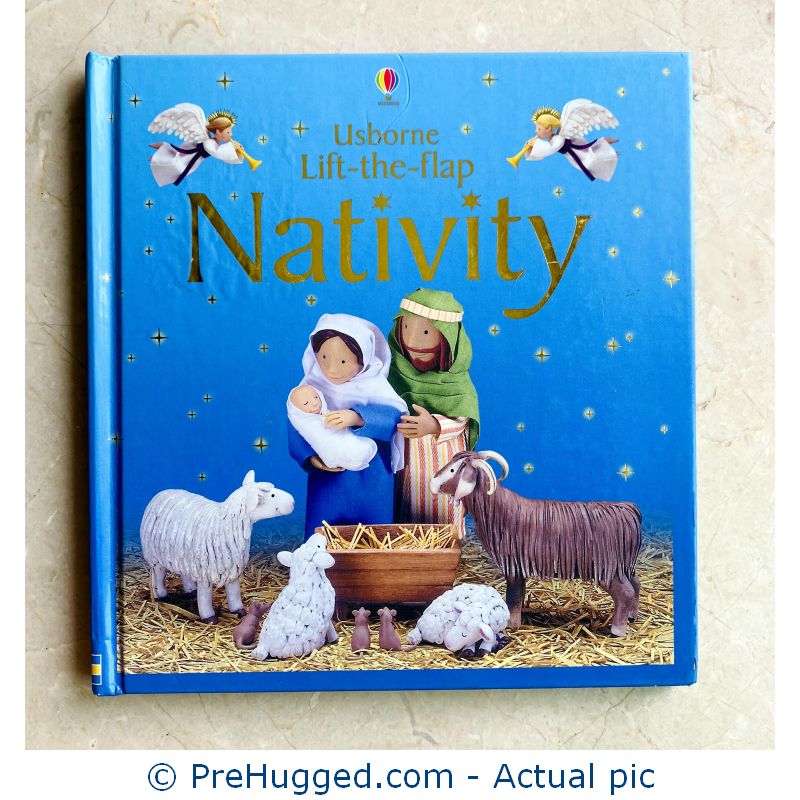 Nativity Flap Book – Usborne Flap Book – Hardcover book