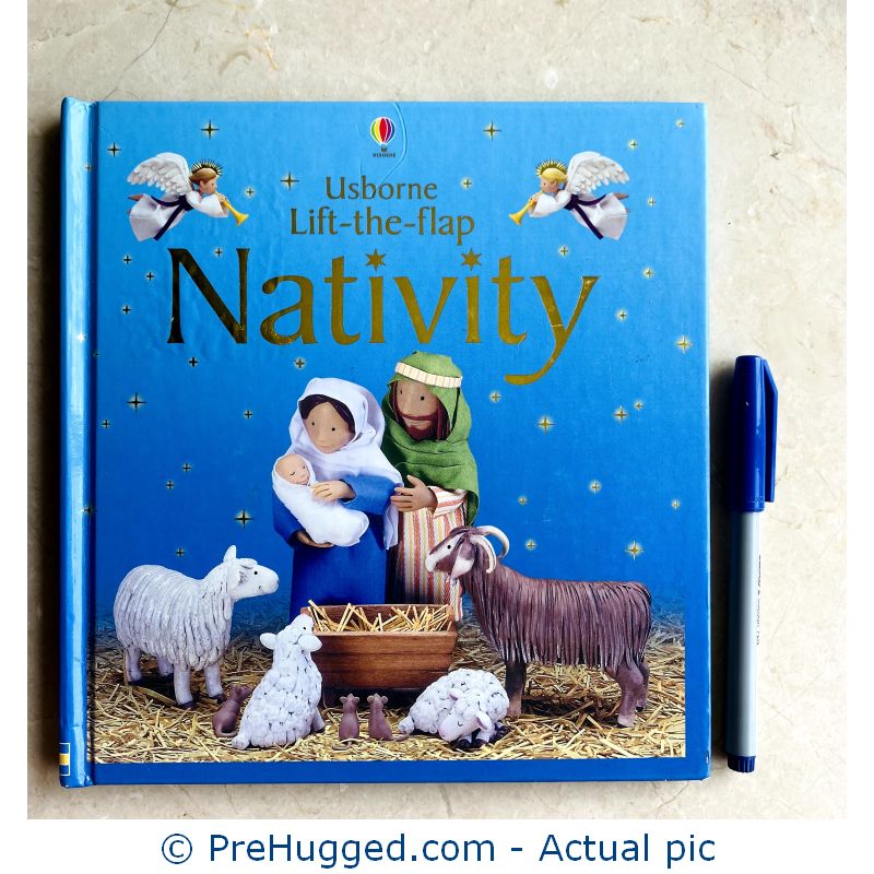 Usborne Lift-the-flap Nativity Hardcover 5