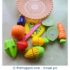 Vegetable and Fruit Velcro Cutting Toy