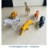 Wild Animal World - 6 Figurines