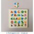 16 Pieces Wooden Jigsaw Puzzle - Alphabets