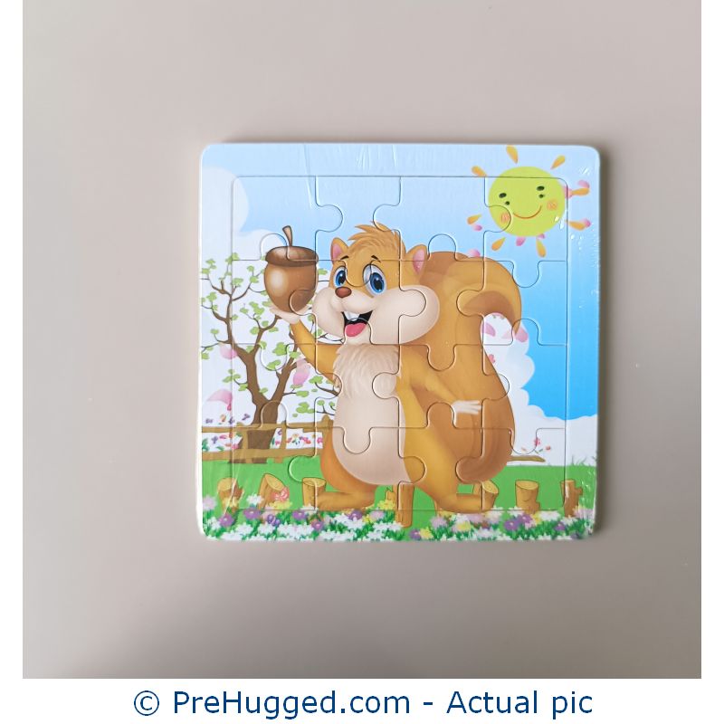 16 Pieces Wooden Jigsaw Puzzle – Squirrel