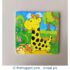 16 Pieces Wooden Jigsaw Puzzle - Giraffe