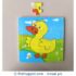 16 Pieces Wooden Jigsaw Puzzle - Duck