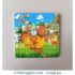 16 Pieces Wooden Jigsaw Puzzle - Hen