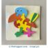 Wooden Chunky Jigsaw Puzzle Tray - Bird