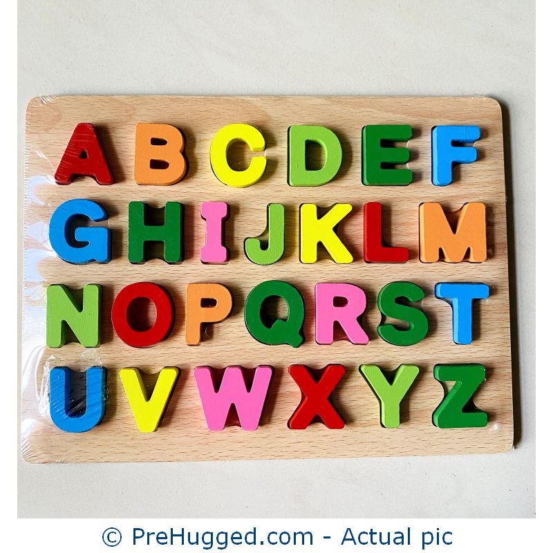Wooden Chunky Puzzles - Alphabets 1