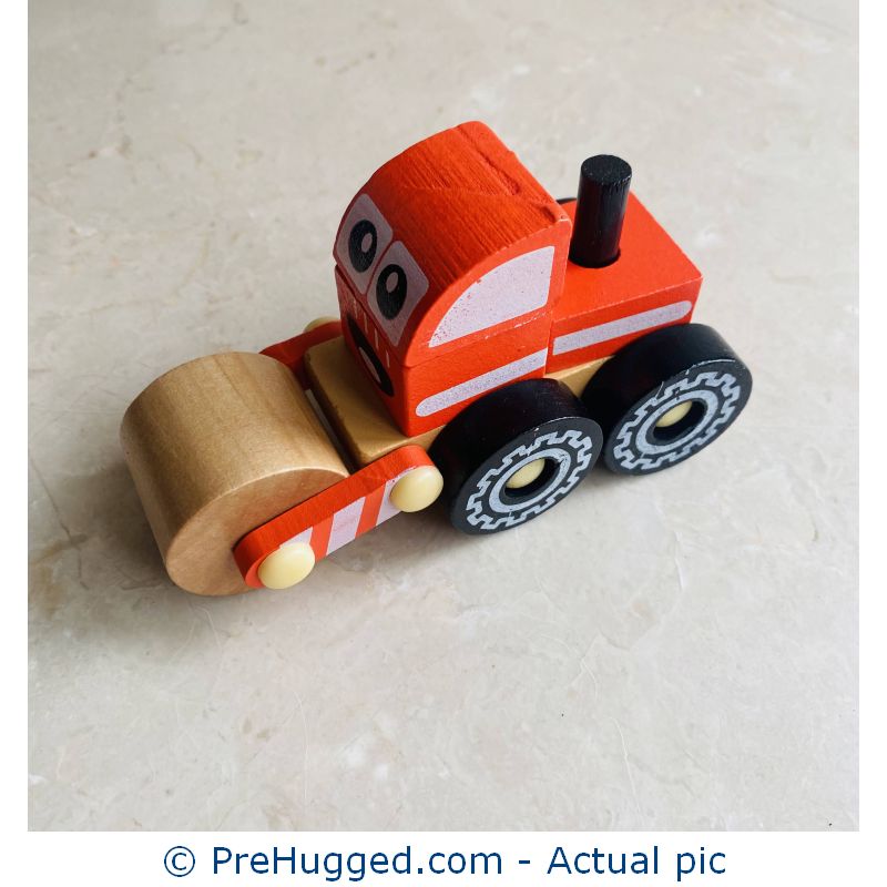 Wooden Construction Vehicle – Road Roller