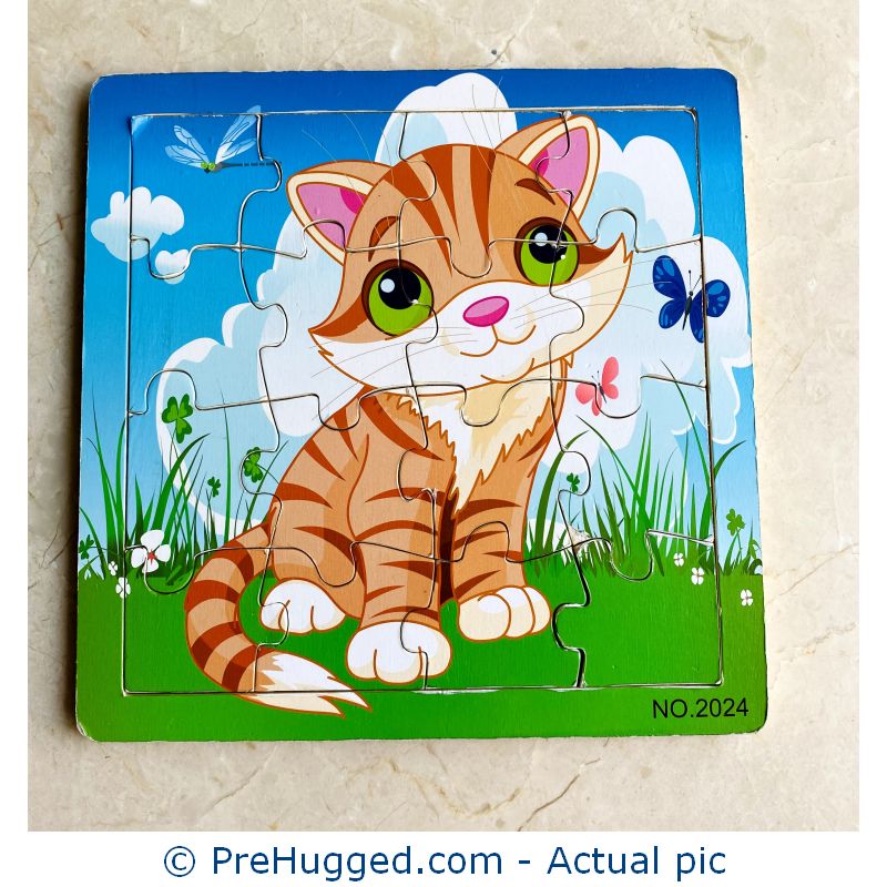 Wooden Jigsaw Cat puzzle