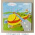 16 Pieces Wooden Jigsaw Puzzle - Helicopter