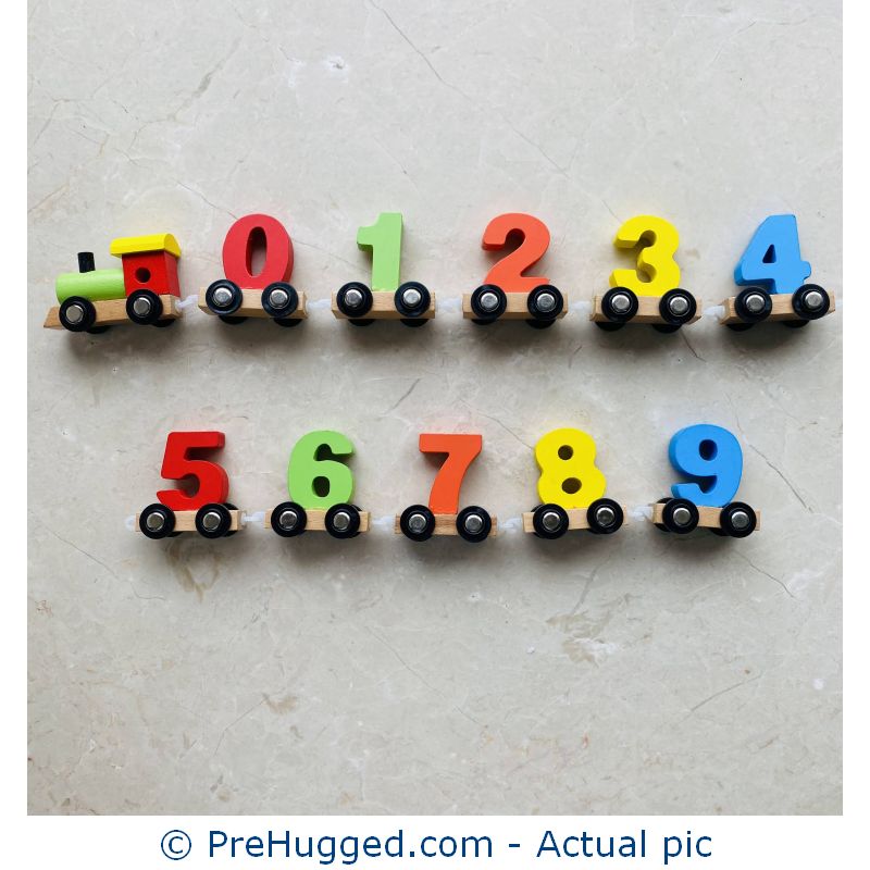 Wooden Numbers Train 3