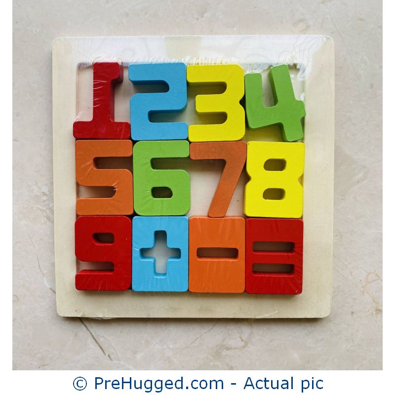 Wooden Numeric Block Puzzle