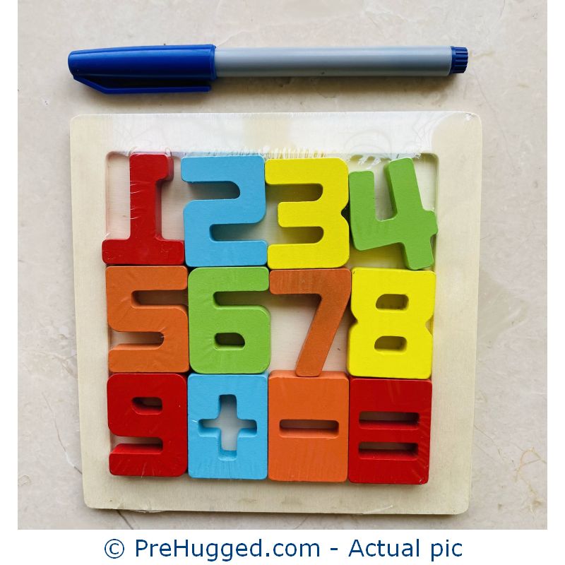 Wooden Numeric Block Puzzle 3
