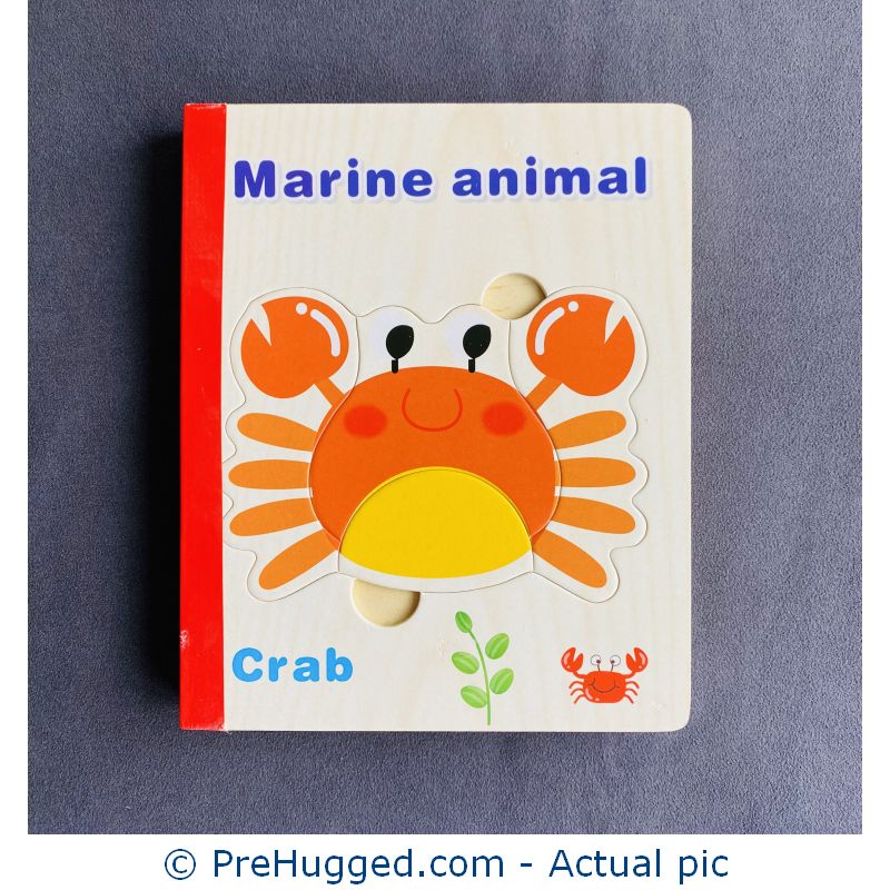 Wooden Puzzle Book – Marine