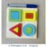 Geometric Square Fractions Board