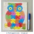New Colourful Learning Educational Puzzle Board - Owl