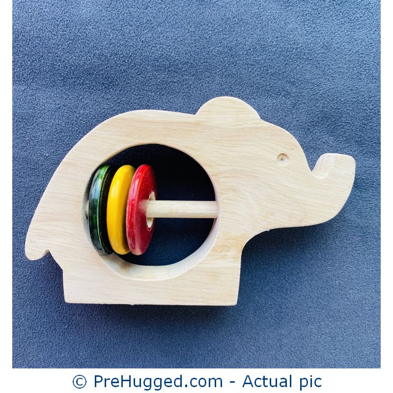 Wooden Rattle Teether 2