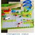 Wooden Road Overpass track toy set - 40 piece