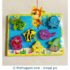 Wooden Magnetic Chunky Puzzle - Sea