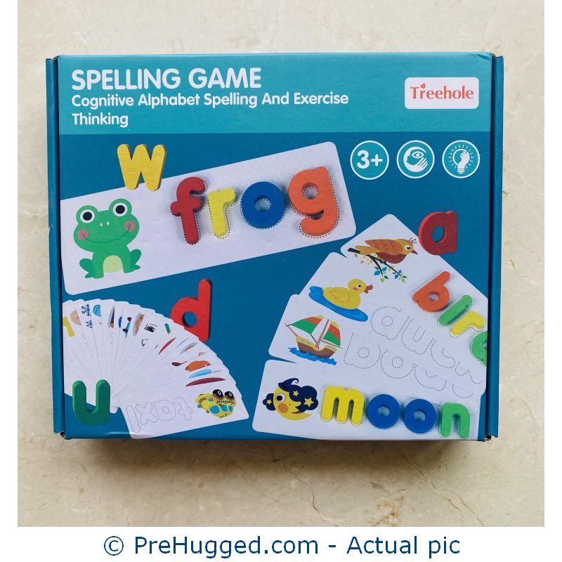Wooden Spelling Game – Cognitive Alphabet Spelling