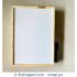 Wooden writing pad with storage