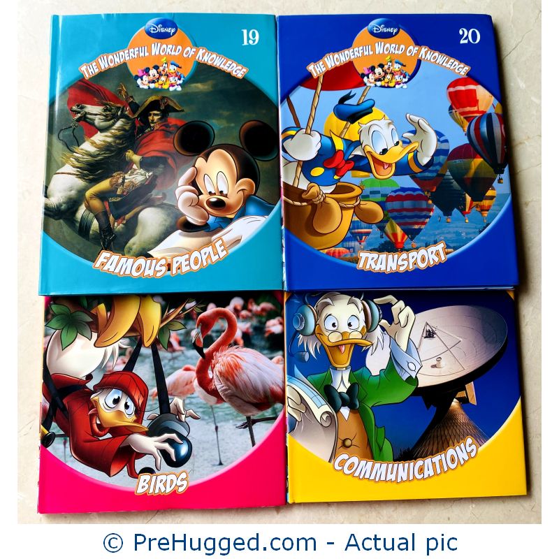 Disney – The Wonderful World of Knowledge: Set of 4 books
